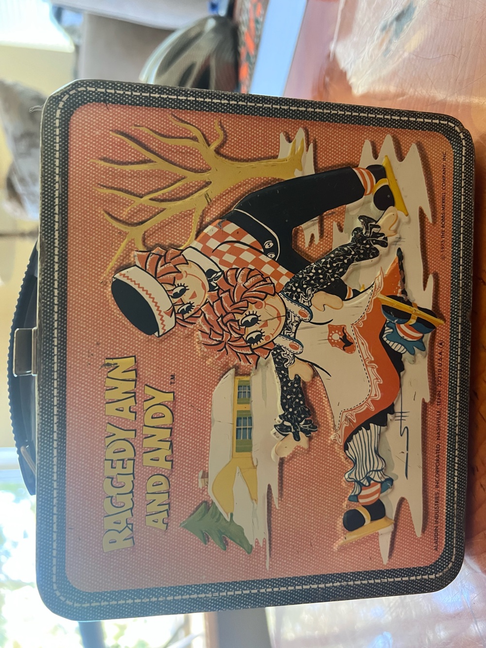 Raggedy Ann and Andy vintage lunchbox